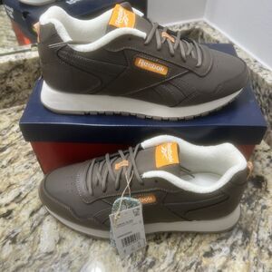 Reebok Glide Men’s Size 8 Running Shoe Brown Sneakers Athletic Trainers #324